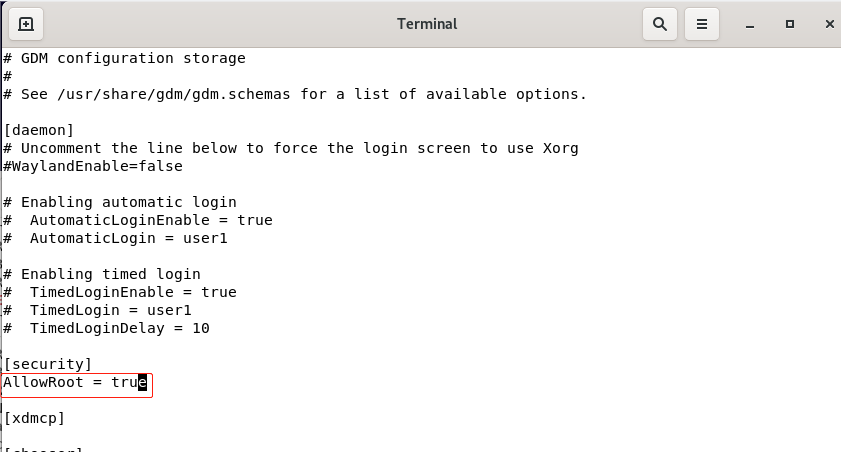 Debian允许Root用户登录